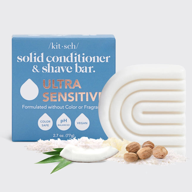 kit-sch Ultra Sensitive Solid Conditioner & Shave Bar