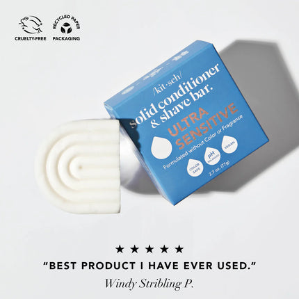 kit-sch Ultra Sensitive Solid Conditioner & Shave Bar