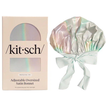 kitsch Aura Oversized Satin Bonnet