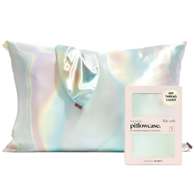 kitsch Aura Satin Pillowcase - Standard/Queen
