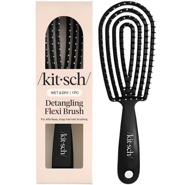 kitsch Black Detangling Flexi Brush