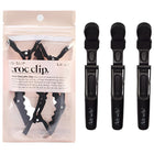 kitsch Black No-Slip Crocodile Clips 3pc Set