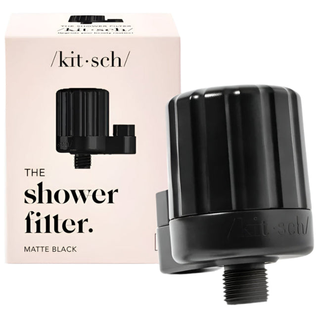 kitsch Black Shower Filter