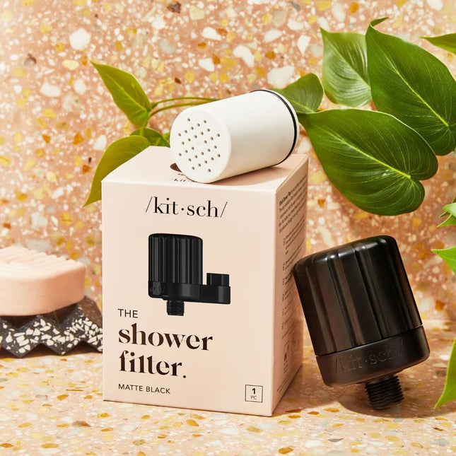 kitsch Black Shower Filter