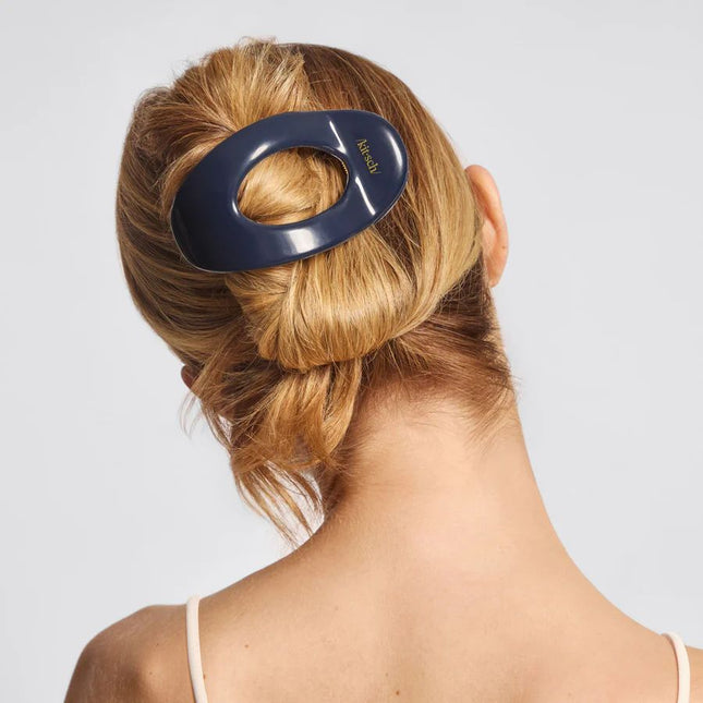 kitsch Blue Orchid Flat Cloud Clip - Large