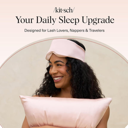 kitsch Blush Contour Pillow Eye Mask