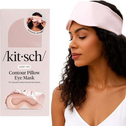 kitsch Blush Contour Pillow Eye Mask