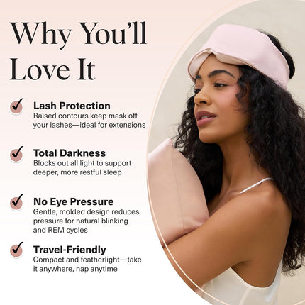 kitsch Blush Contour Pillow Eye Mask