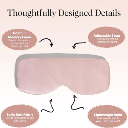 kitsch Blush Contour Pillow Eye Mask