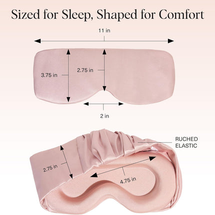 kitsch Blush Contour Pillow Eye Mask