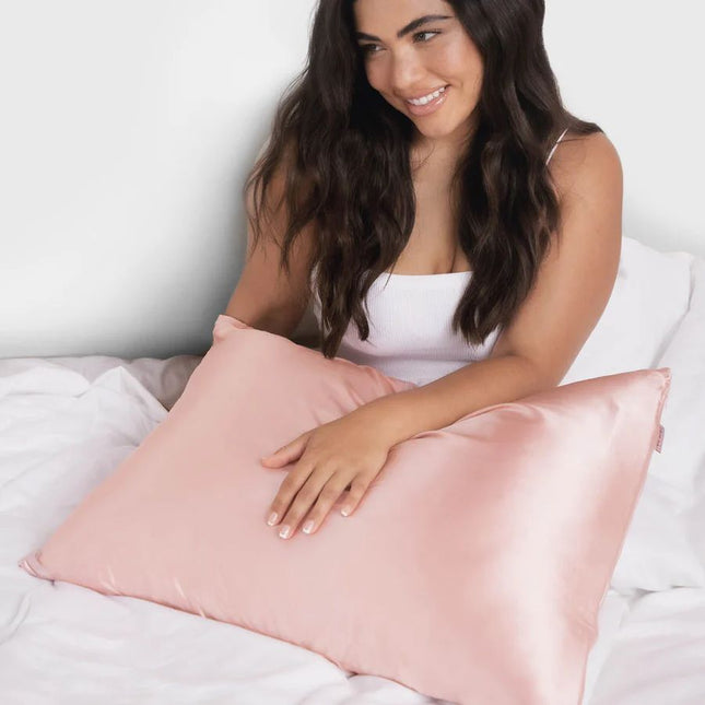 kitsch Blush Satin Pillowcase - King