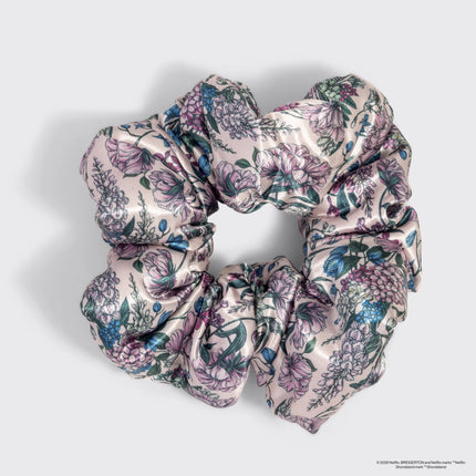 kitsch Bridgerton x Kitsch Satin Pillow Scrunchies® in Toile in Bloom