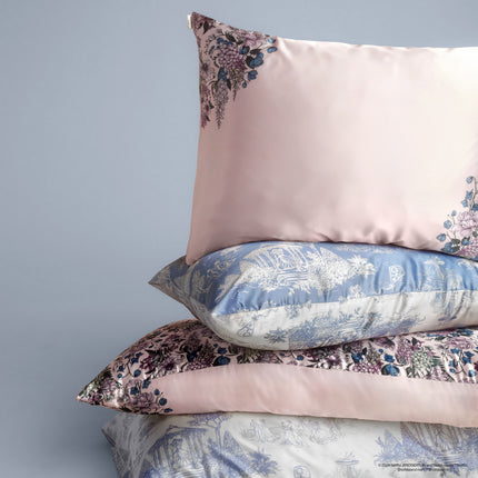 kitsch Bridgerton x Kitsch Satin Pillowcase in Wisteria