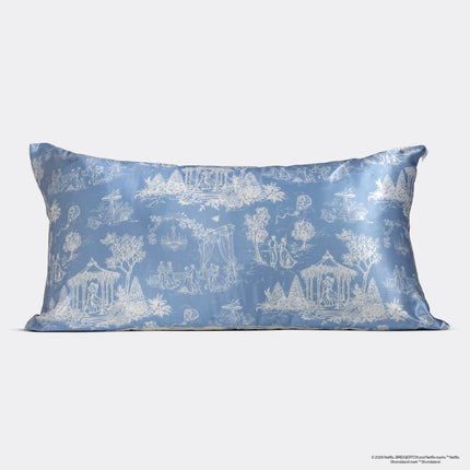 kitsch Bridgerton x Kitsch Satin Pillowcase in Garden Toile - King