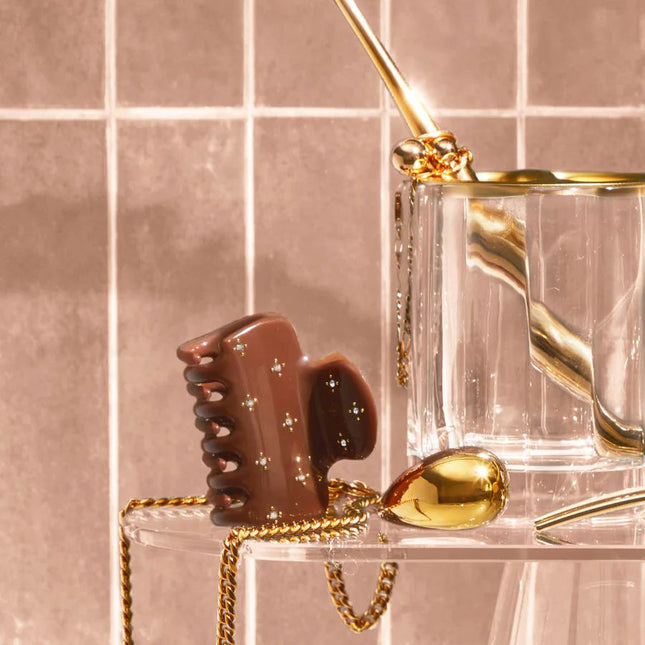 kitsch Camel Rhinestone Cloud Claw Clip