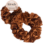 kitsch Camel Ruffle Scrunchie