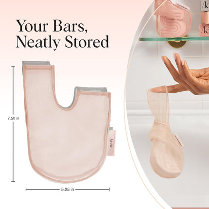 kitsch Castor Oil Conditioner Bar Saver Bag