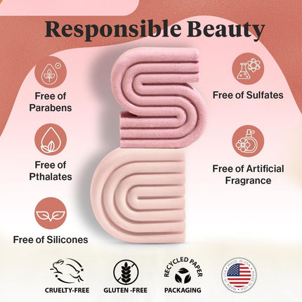 kitsch Castor Oil Shampoo and Conditioner Set for Dull & Dry Hair