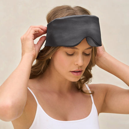 kitsch Charcoal Contour Pillow Eye Mask