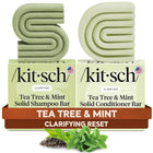 kitsch Tea Tree Shampoo and Conditioner Set – Anti Dandruff
