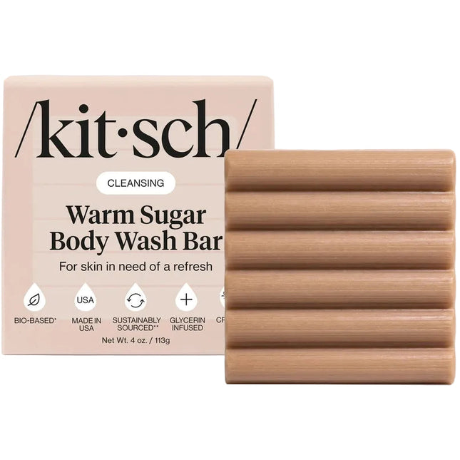 kitsch cleansing warm sugar body wash