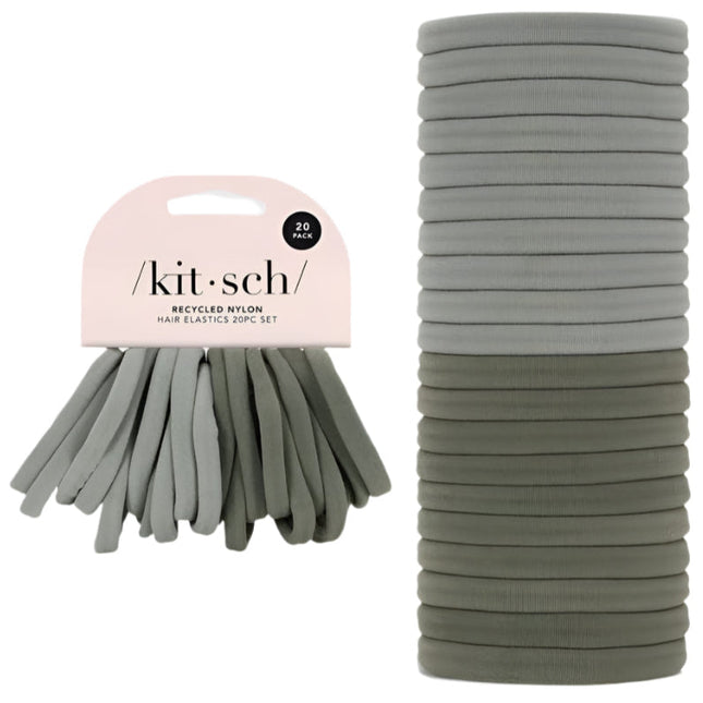 kitsch Eucalyptus Hair Elastics 20pc Set