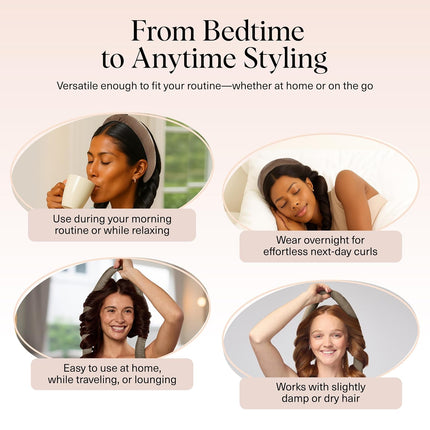 kitsch Eucalyptus Velvet XL Heatless Curling Set