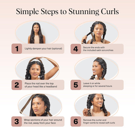 kitsch Eucalyptus Velvet XL Heatless Curling Set