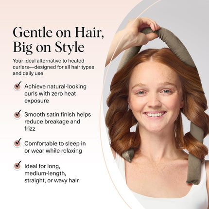 kitsch Eucalyptus Velvet XL Heatless Curling Set