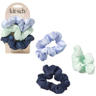 kitsch Garden Bouquet Cloud Scrunchies 3pc Set