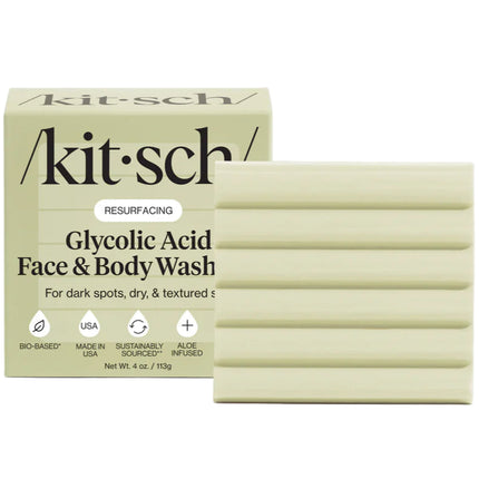 kitsch Glycolic Acid Resurfacing Face and Body Wash