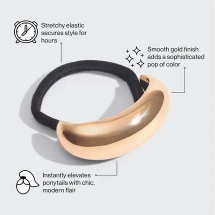 kitsch Gold Metal Cloud Cuff - Medium