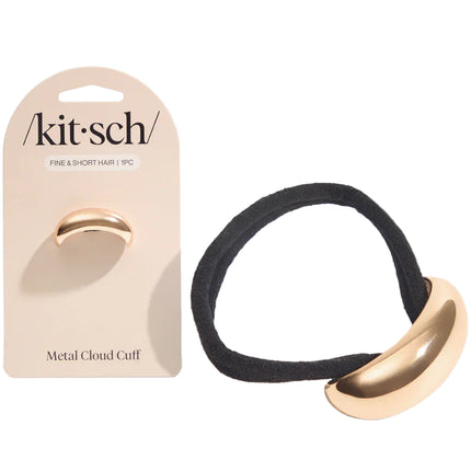 kitsch Gold Metal Cloud Cuff - Small