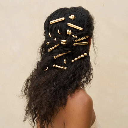 kitsch Gold Metal Pony Pins