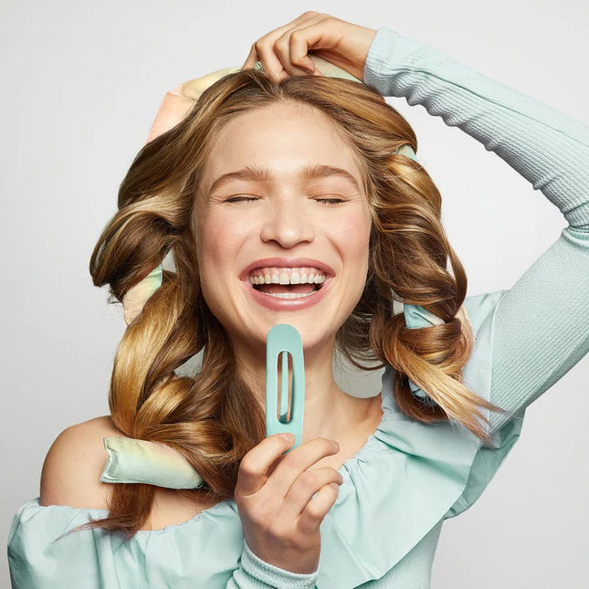 kitsch Hair Hero XL Satin Heatless Styling & Flat Lay Claw 4pc Set - Aura