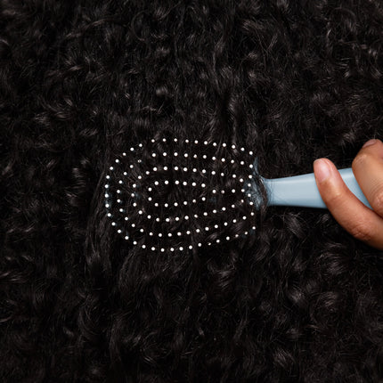 kitsch Haze Blue Detangling Flexi Brush - Mini