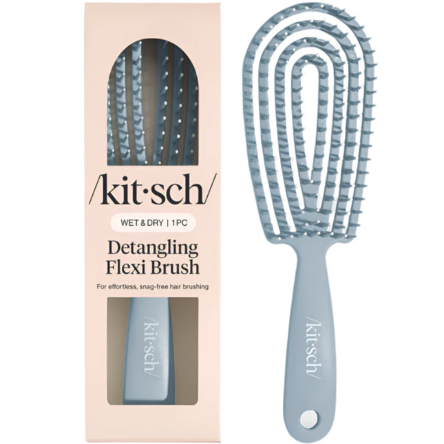 kitsch Haze Blue Detangling Flexi Brush