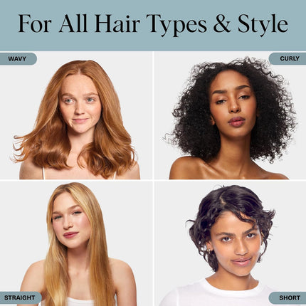 kitsch Haze Blue Oversized Satin Bonnet