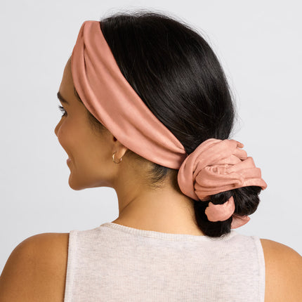 kitsch Terracotta Set & Flow Active Curling Headband