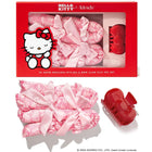 kitsch Hello Kitty x Kitsch XL Satin Heatless Styling & Bow Claw Clip 4pc Set
