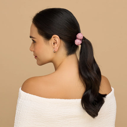 kitsch Red & Pink Bubble Hair Ties