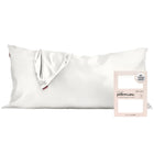 kitsch Ivory Satin Pillowcase - King
