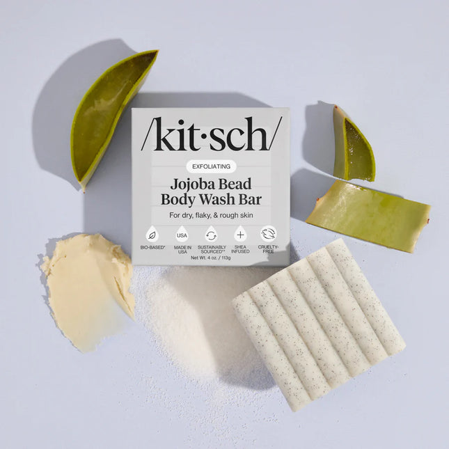 ktisch Jojoba Bead Exfoliating Body Wash Bar