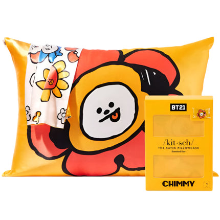 kitsch x BT21 Satin Pillowcase in CHIMMY - Standard