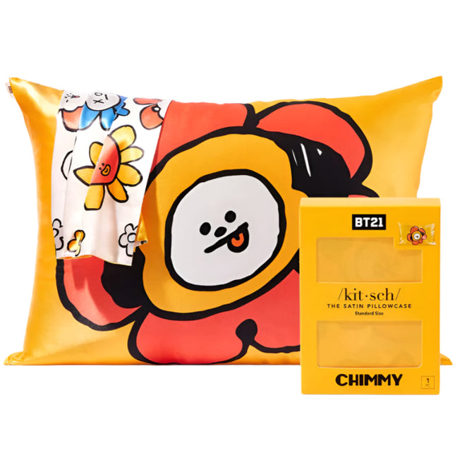 kitsch x BT21 Satin Pillowcase in CHIMMY - Standard