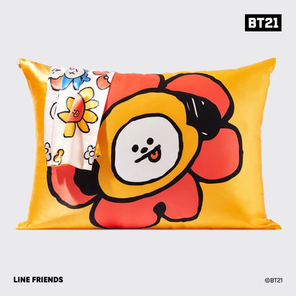 kitsch x BT21 Satin Pillowcase in CHIMMY - Standard