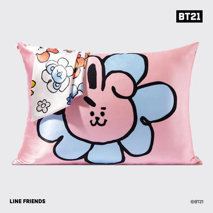kitsch x BT21 Satin Pillowcase in COOKY - Standard