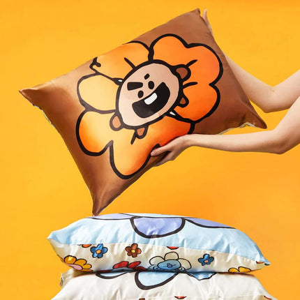 kitsch x BT21 Satin Pillowcase in SHOOKY - Standard