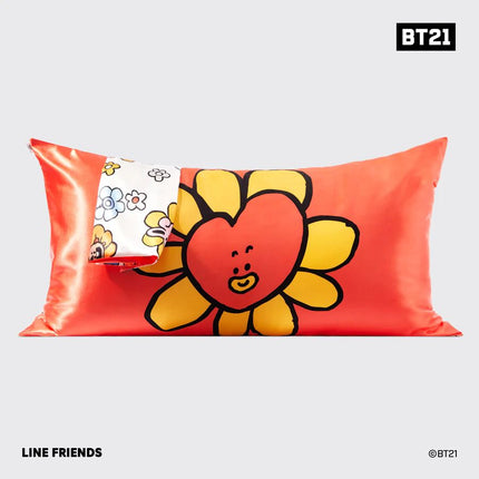 kitsch x BT21 Satin Pillowcase in TATA - King
