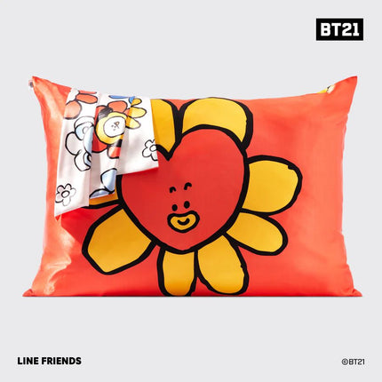kitsch x BT21 Satin Pillowcase in TATA - Standard